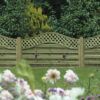 Omega Lattice Topped Fence Panel - Image 2