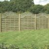 Omega Lattice Topped Fence Panel - Image 4