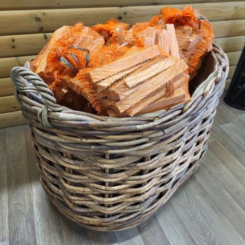 Log Basket - Large Oval
