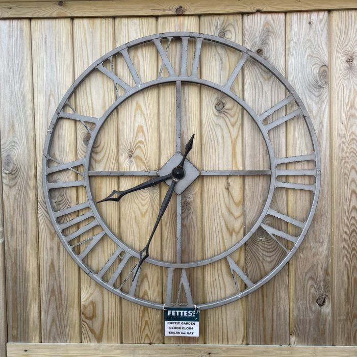 Metalwork Outdoor Clock