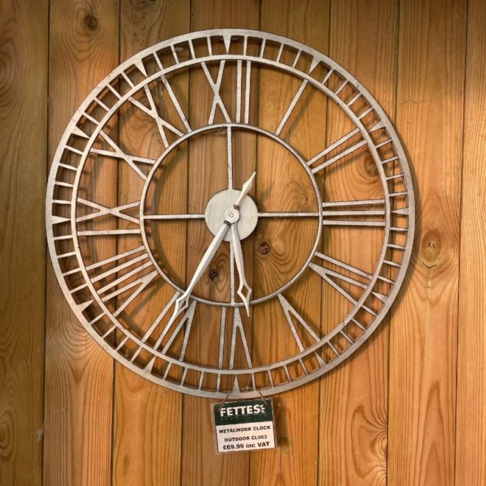 Metalwork Outdoor Clock