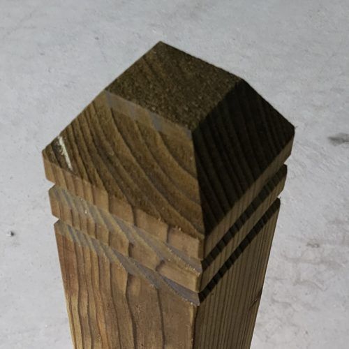 Newel Posts - Dressed - 95mm x 95m x 1.25m Chamfered